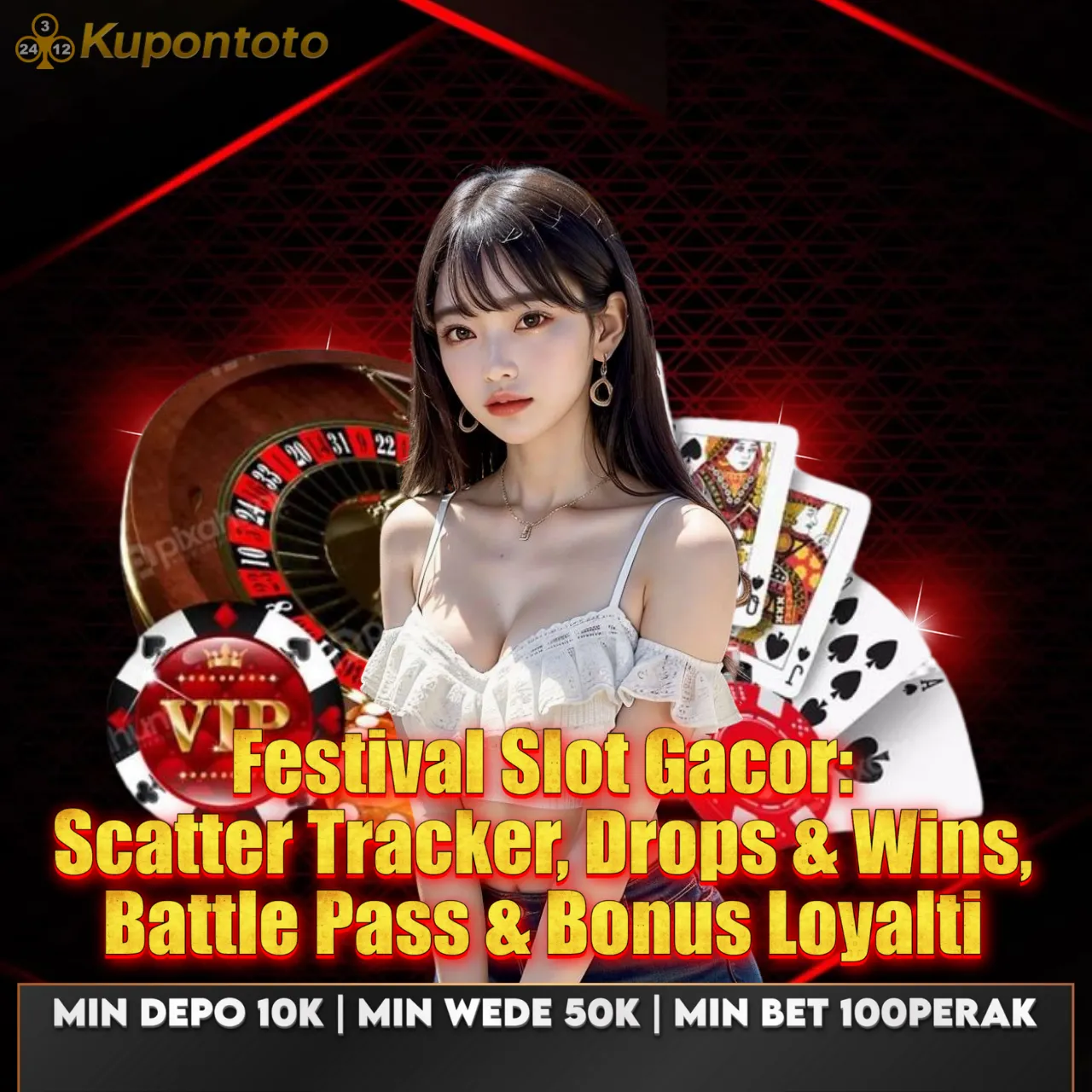 KUPONTOTO 🌰 Festival Slot Gacor: Scatter Tracker, Drops & Wins, Battle Pass & Bonus Loyalti